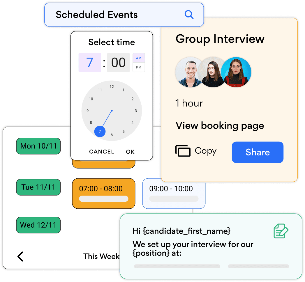 Simplify Interview Coordination